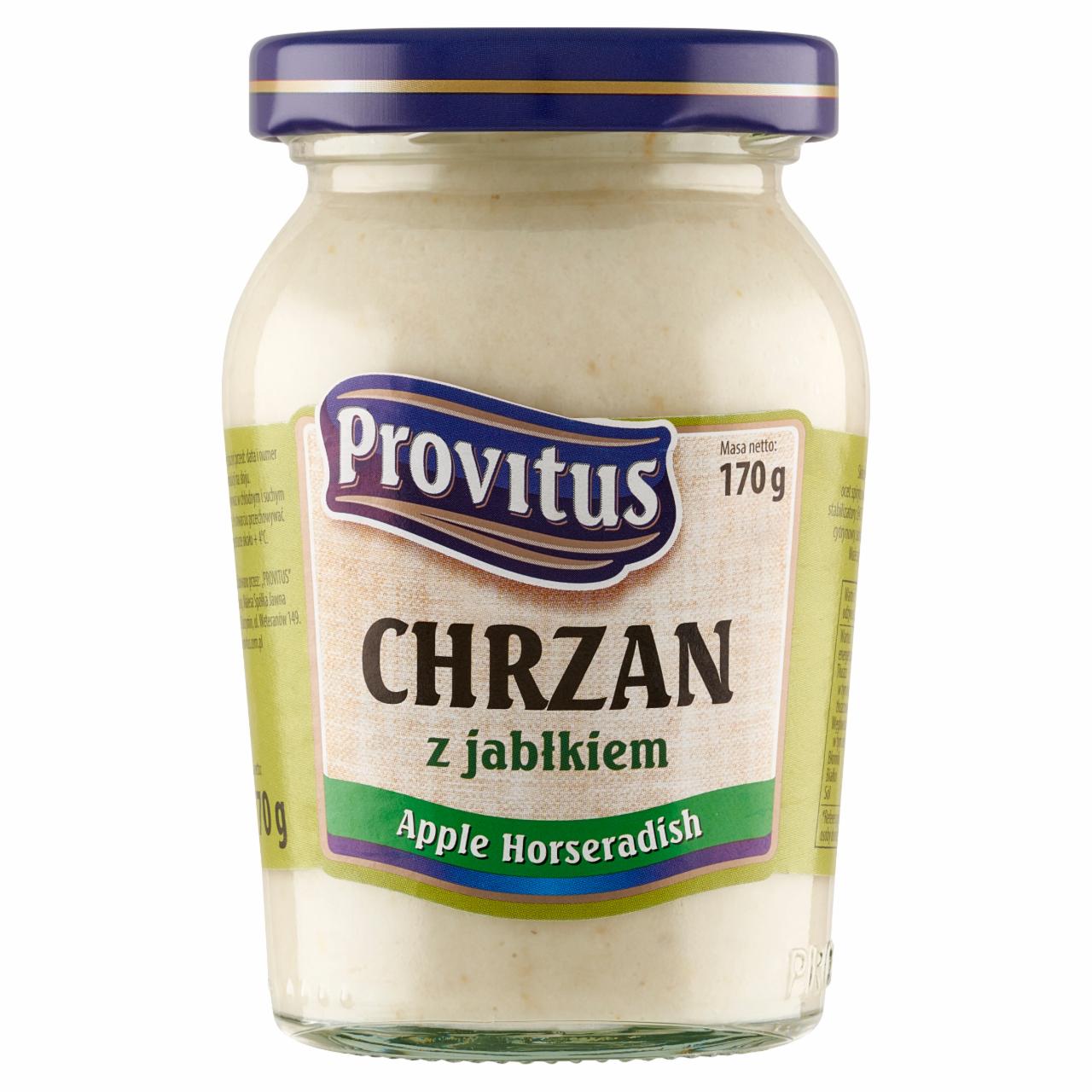 Zdjęcia - Provitus Chrzan z jabłkiem 170 g