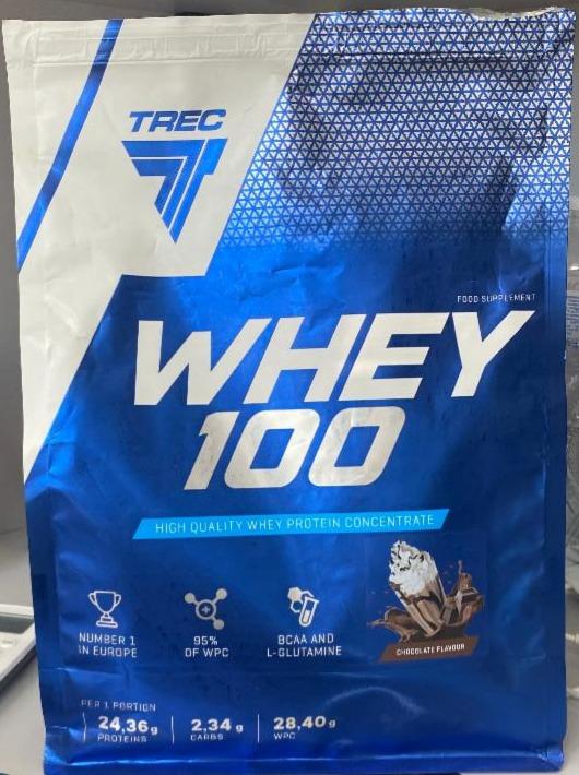 Zdjęcia - Trec WHEY 100 chocolate