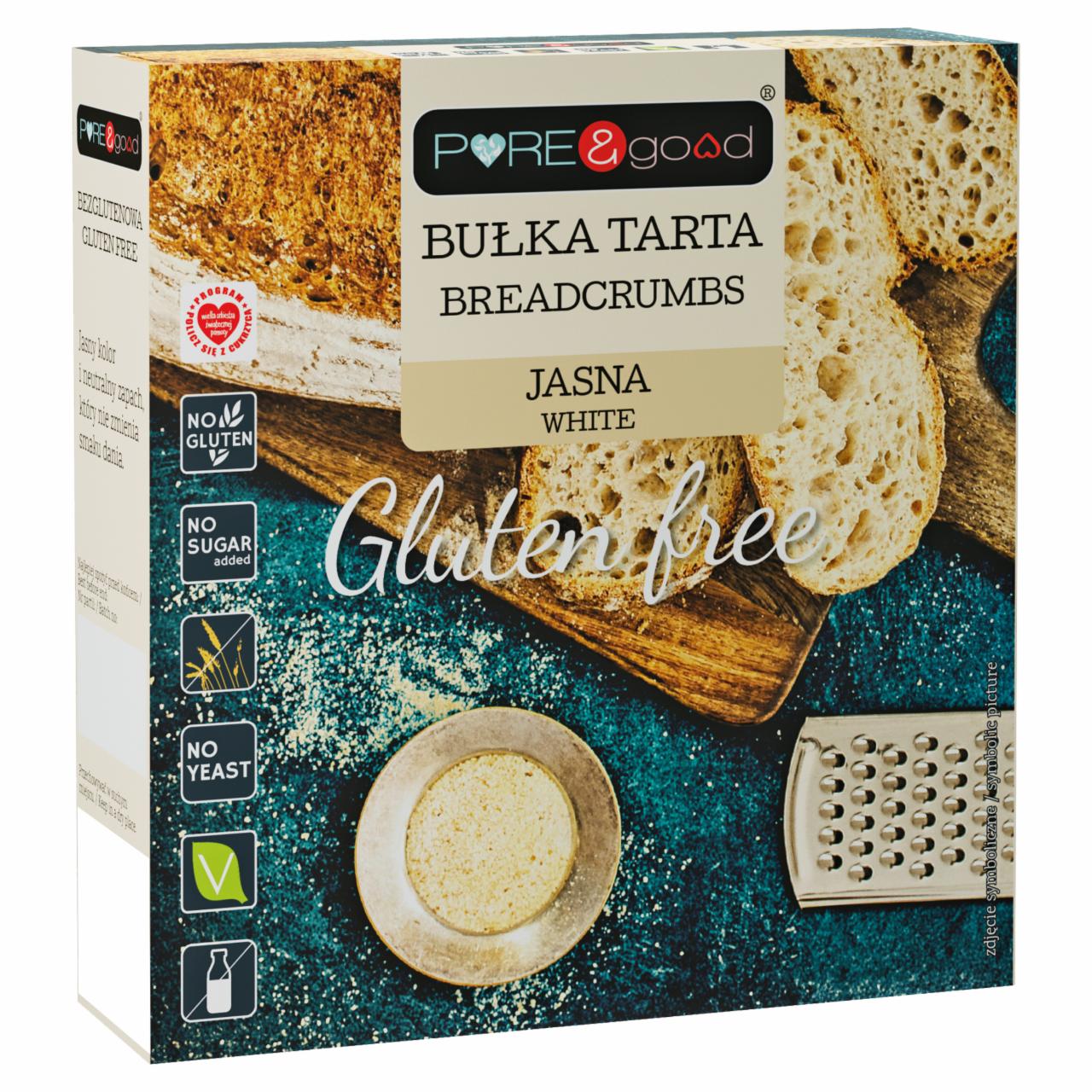 Zdjęcia - Pure&Good Bułka tarta jasna 200 g