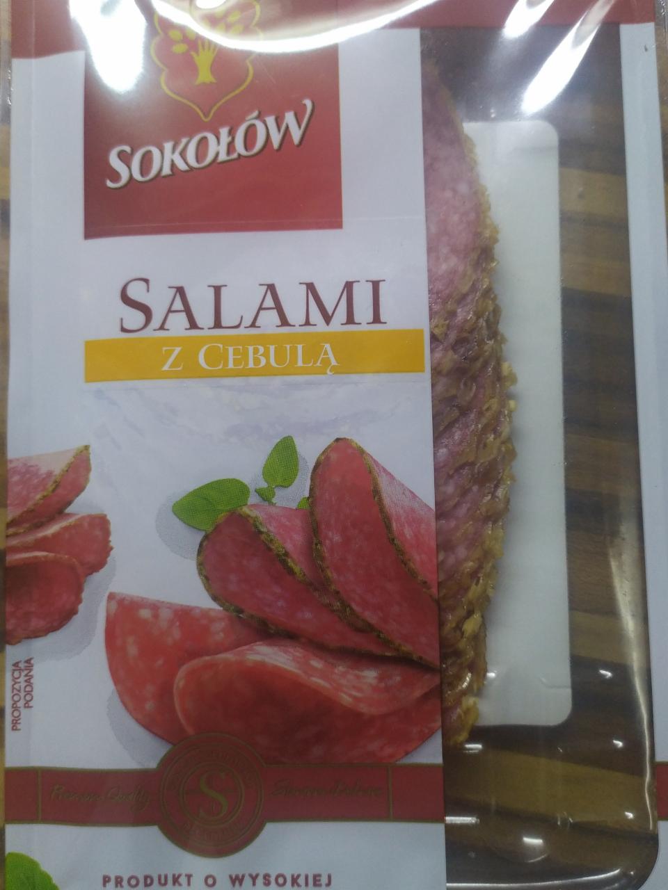 Zdjęcia - Sokołów Salami w obsypce pomidor 100 g