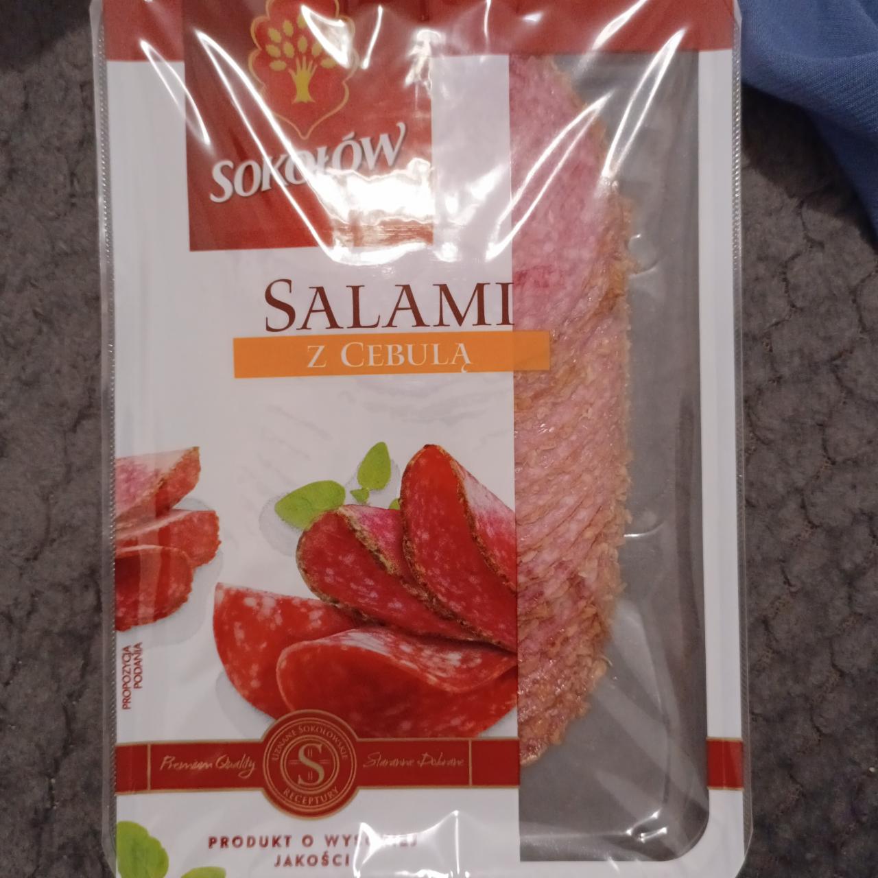 Zdjęcia - Sokołów Salami w obsypce pomidor 100 g