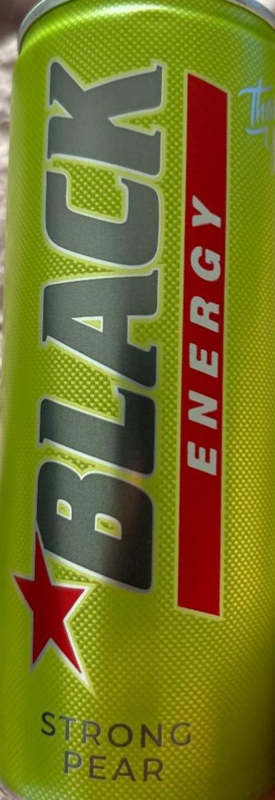 Zdjęcia - Energy drink strong pear Black