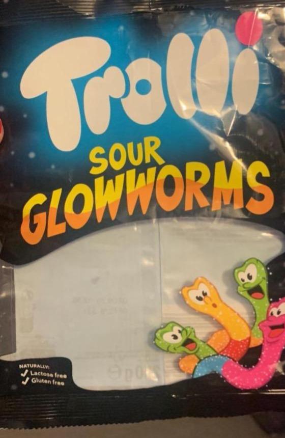 Zdjęcia - Sour glowworms Trolli