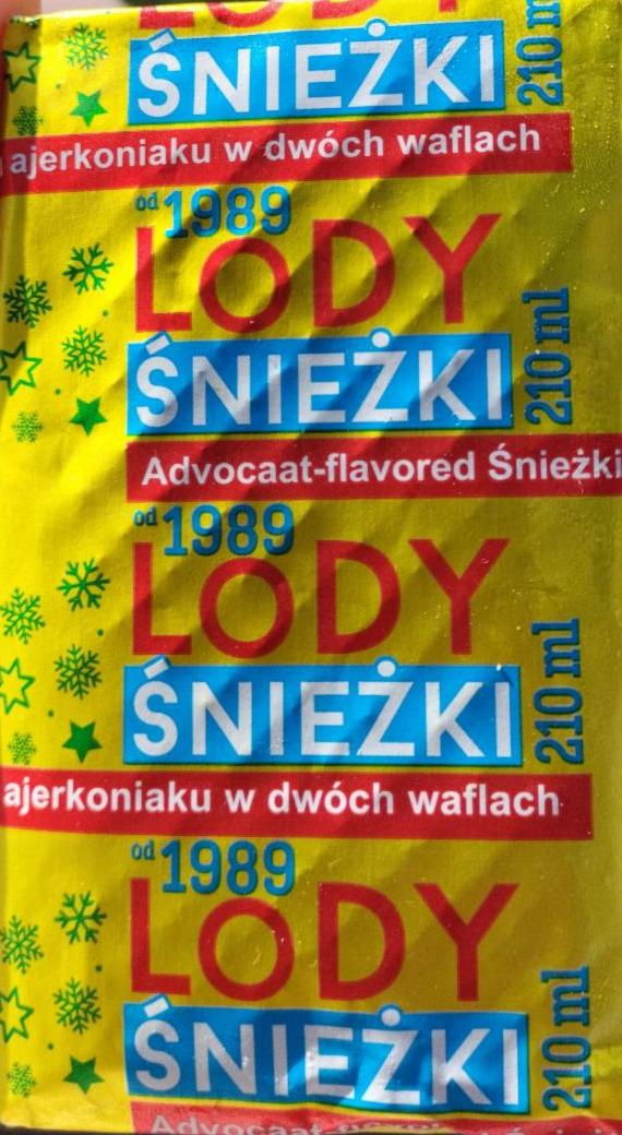 Zdjęcia - Lody śnieżki advocaat