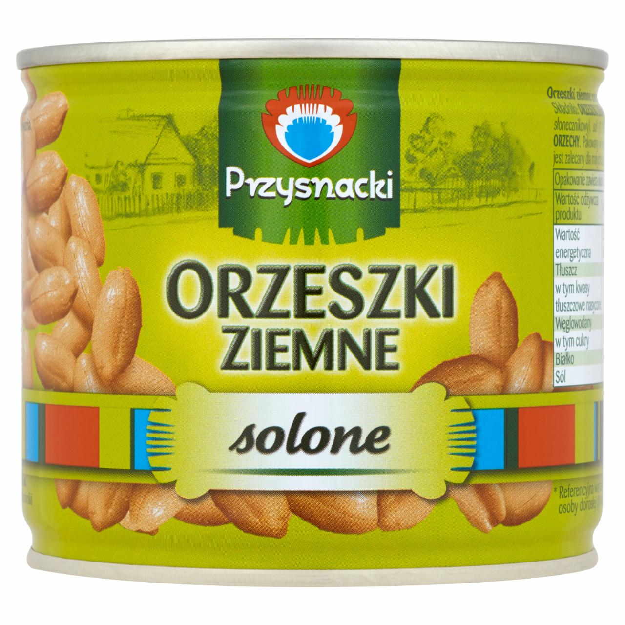 Zdjęcia - Przysnacki Orzeszki ziemne solone 140 g