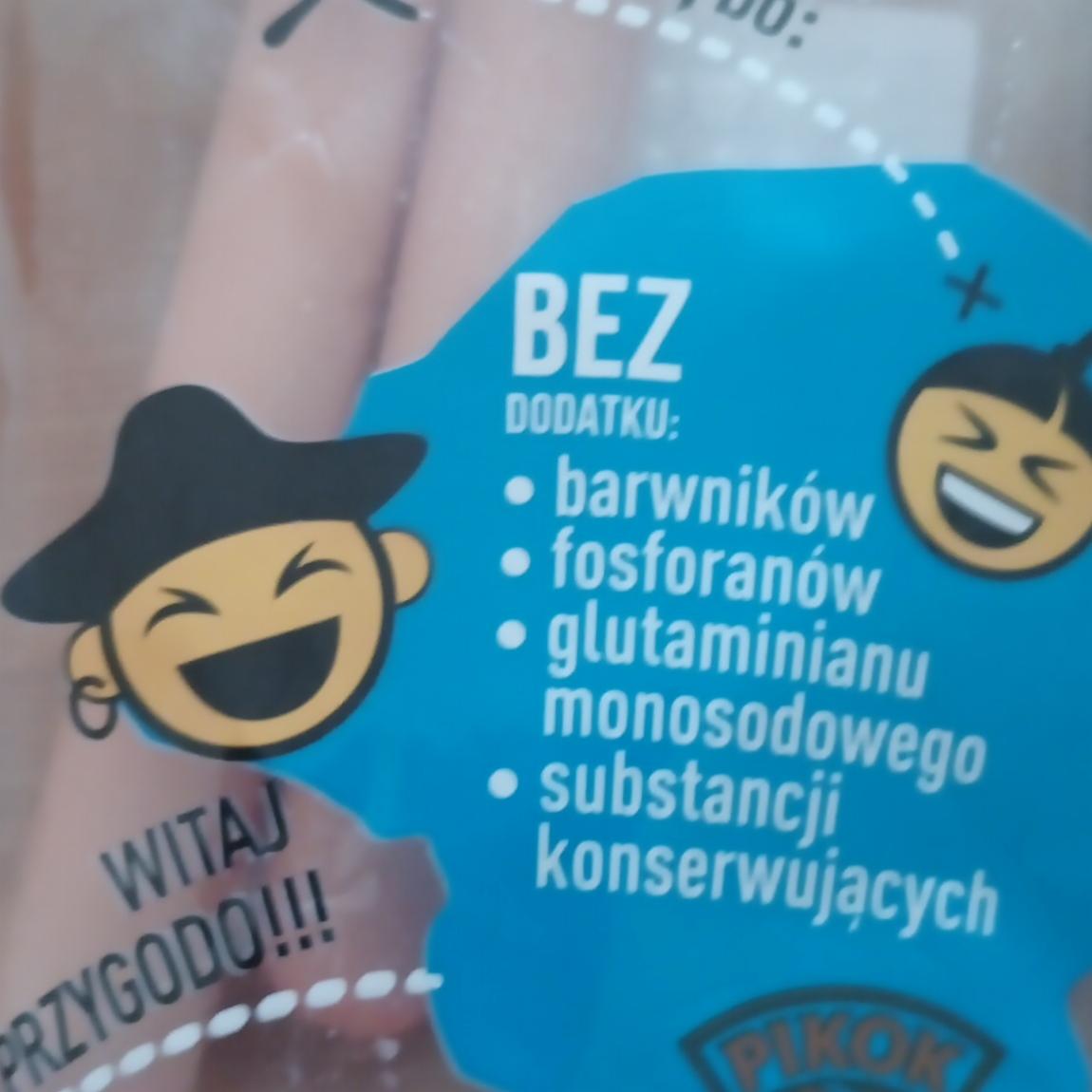 Zdjęcia - Parówki z szynki Piratki Lidl