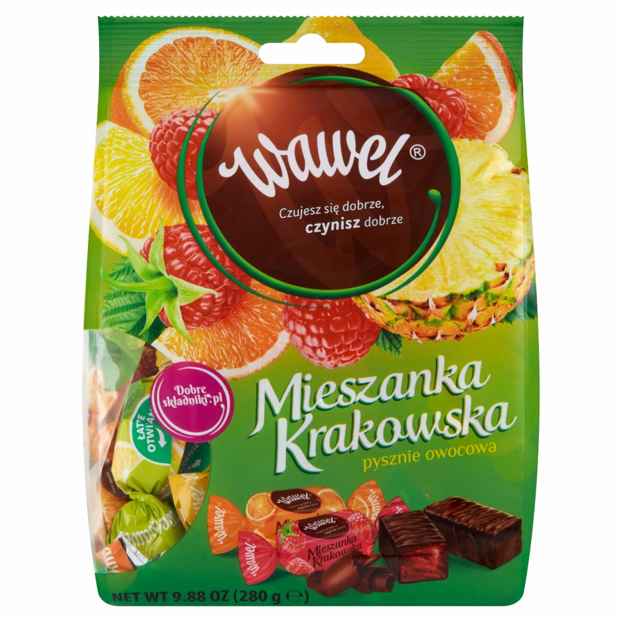 Zdjęcia - Wawel Mieszanka Krakowska Galaretki w czekoladzie 280 g