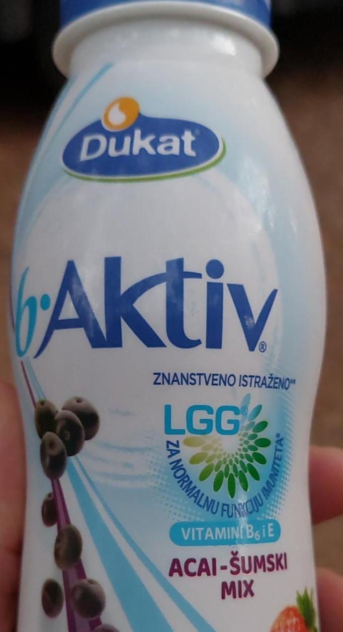 Zdjęcia - b.Aktiv™ LGG jogurt acai - šumski mix Dukat