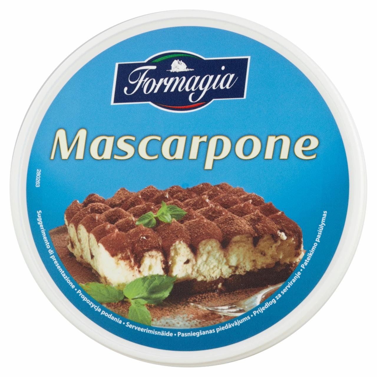 Zdjęcia - Formagia Mascarpone Ser śmietankowy 500 g