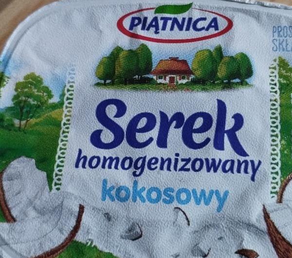 Zdjęcia - Serek homogenizowany kokosowy Piątnica