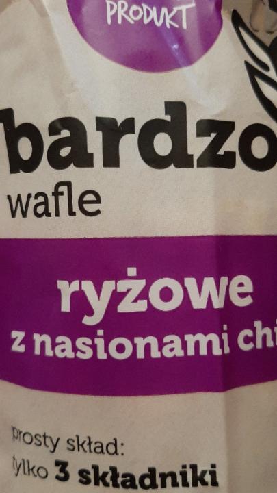 Zdjęcia - wafle ryzowe z nasionami chia Bardzo