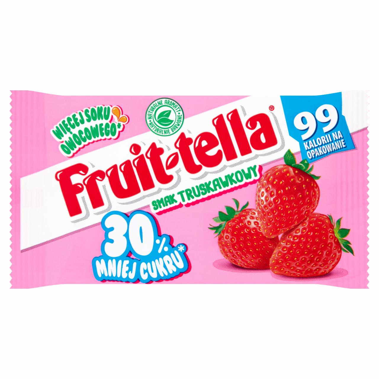 Zdjęcia - Cukierki do żucia o smaku truskawkowym Fruittella