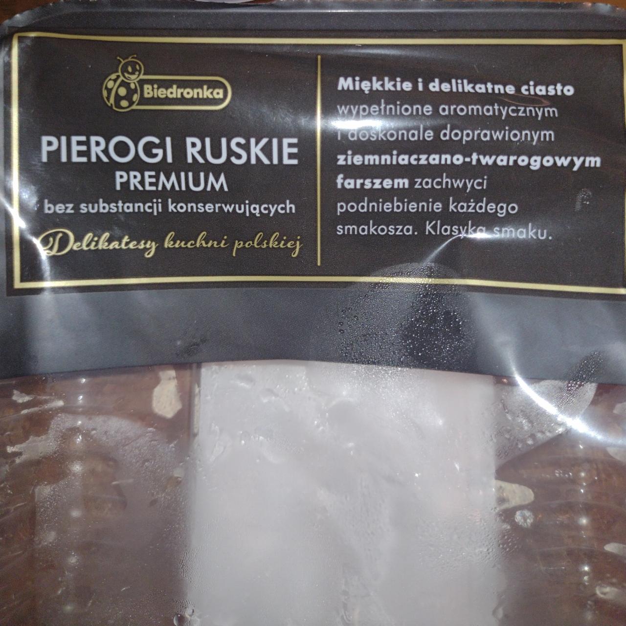 Zdjęcia - Pierogi ruskie premium Biedronka