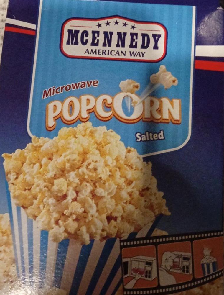 Zdjęcia - Microwave Popcorn salted McEnnedy