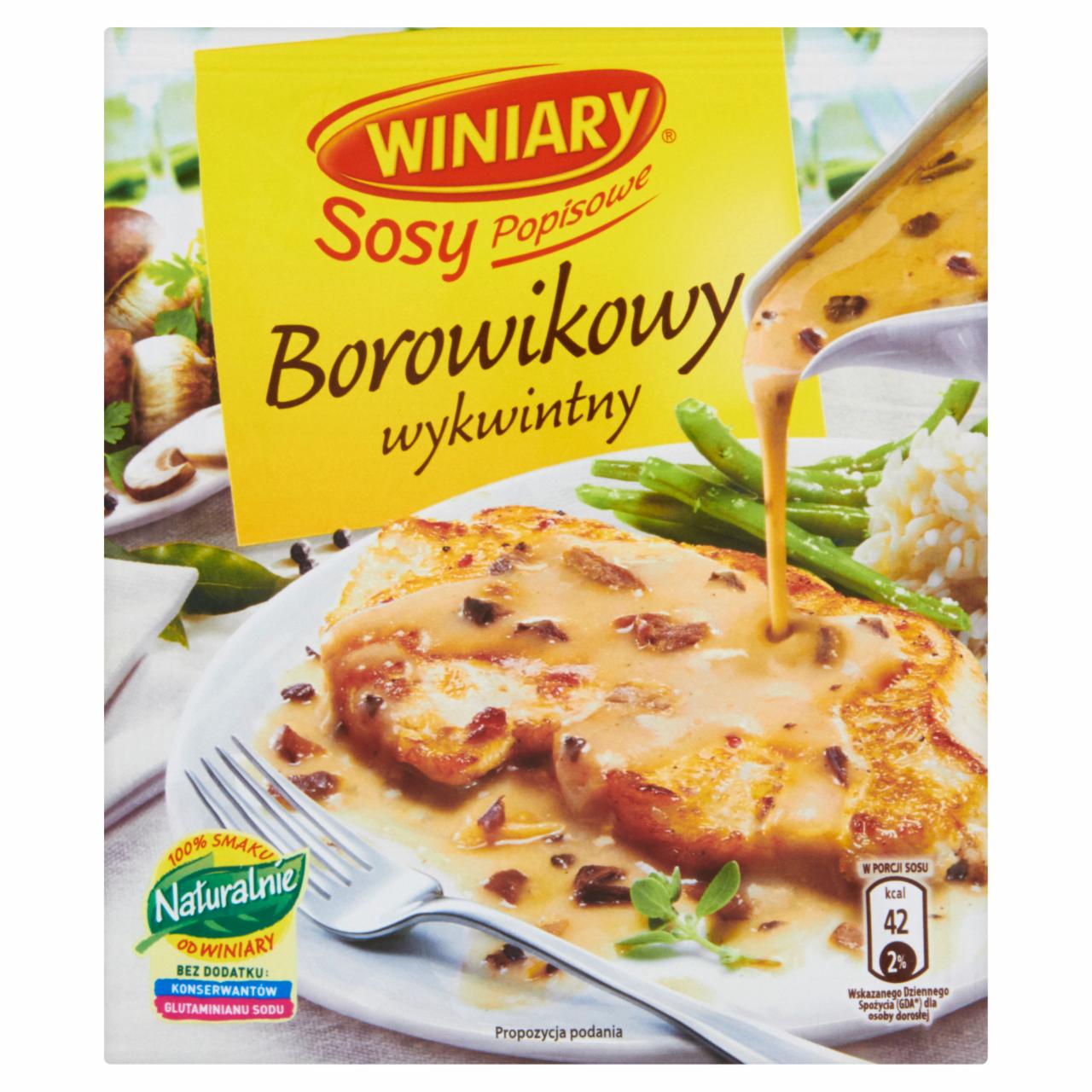 Zdjęcia - Winiary Sosy Popisowe Sos borowikowy wykwintny 37 g