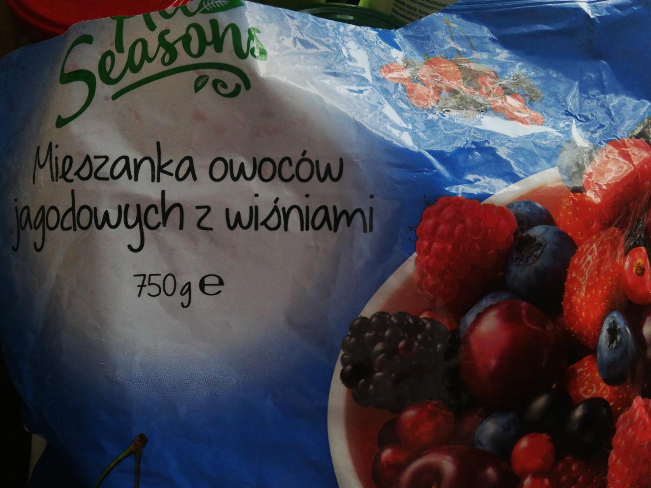 Zdjęcia - All Seasons mieszanka owoców jagodowych z wiśniami