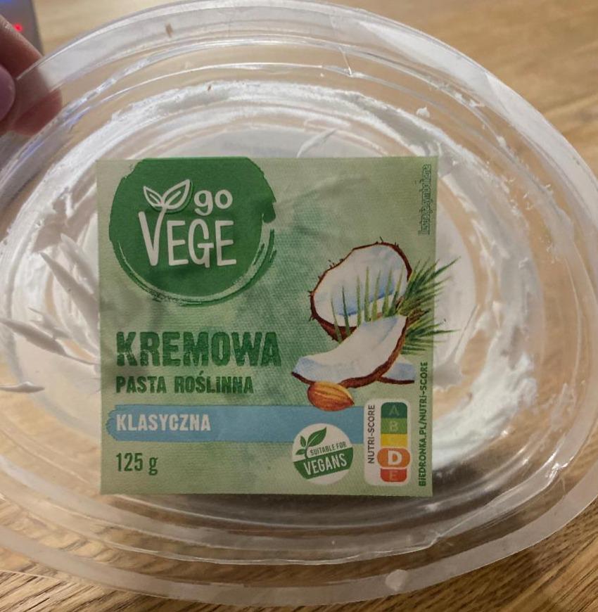 Zdjęcia - Kremowa pasta roślinna klasyczna Go Vege