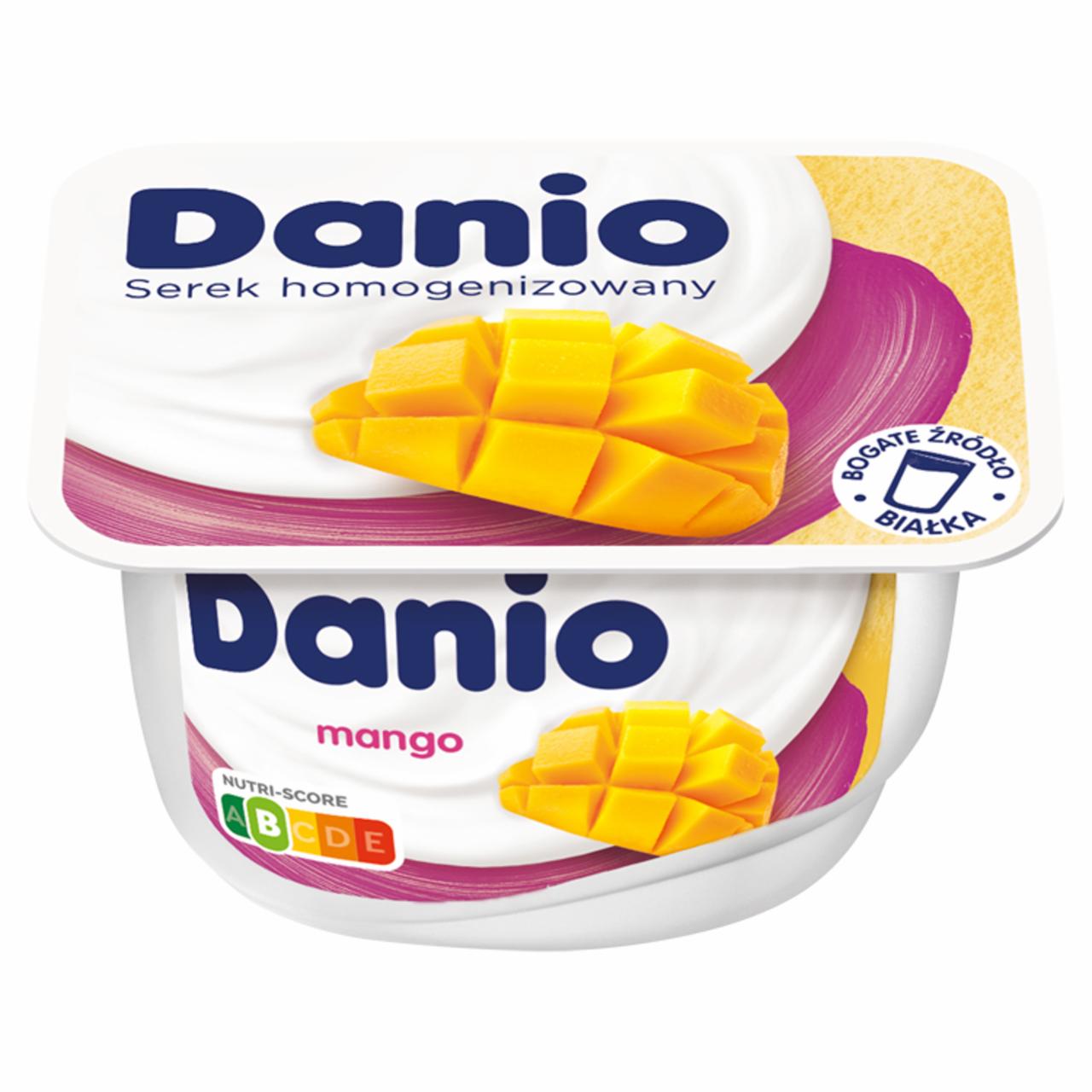 Zdjęcia - Danio Serek homogenizowany mango 130 g