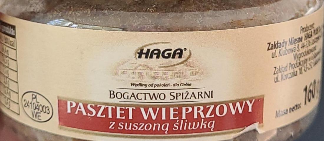 Zdjęcia - PASZTET WIEPRZOWY Z SUSZONĄ ŚLIWKĄ haga