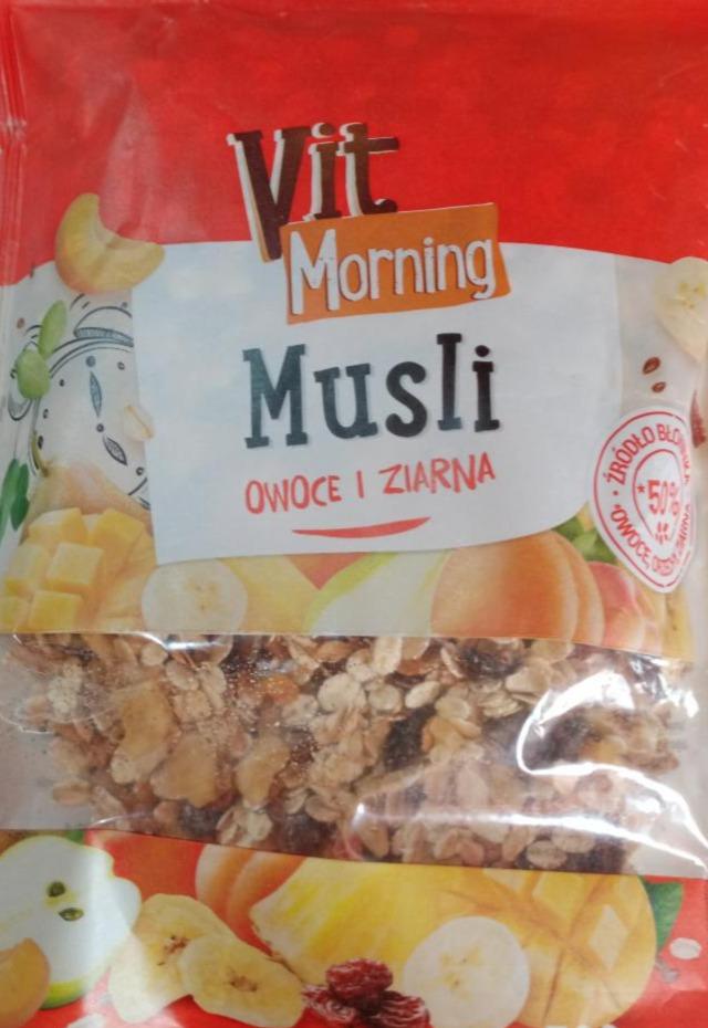 Zdjęcia - Musli owoce i ziarna vit morning