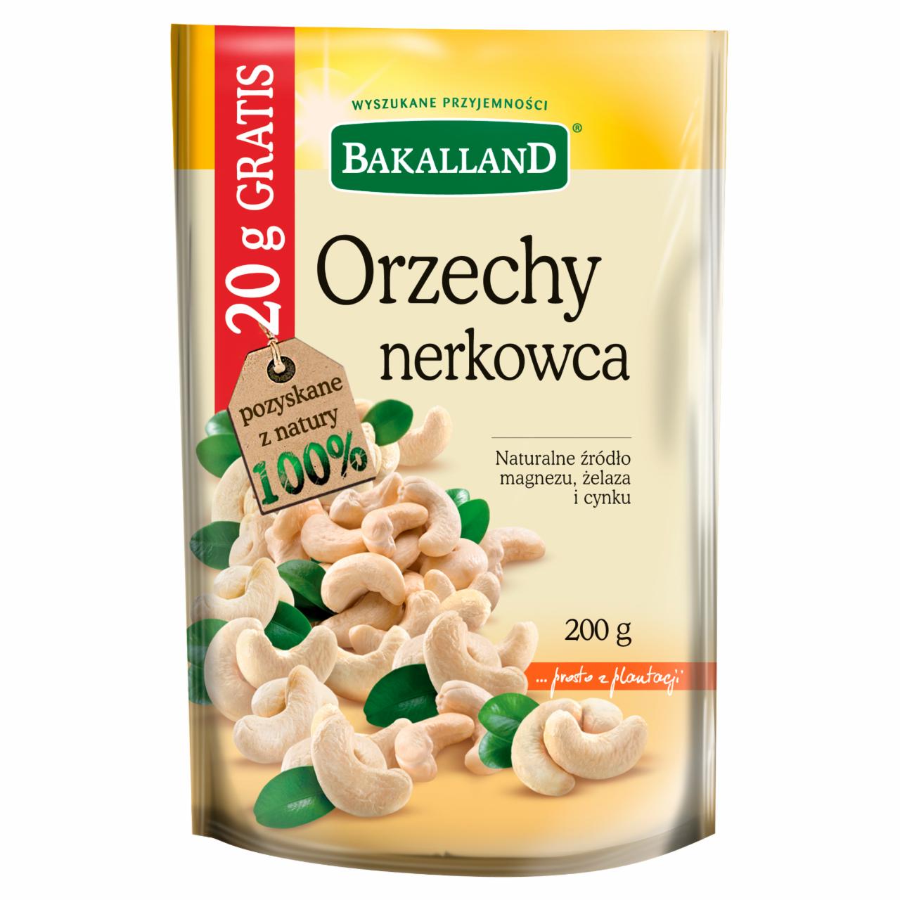 Zdjęcia - Bakalland Orzechy nerkowca 200 g