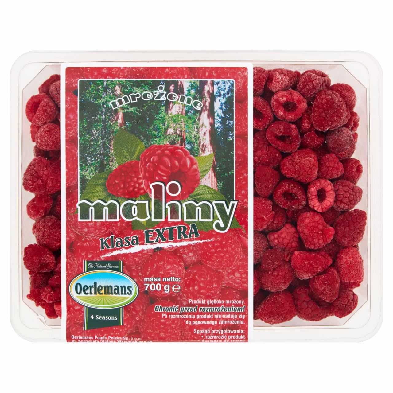 Zdjęcia - Oerlemans Maliny 700 g