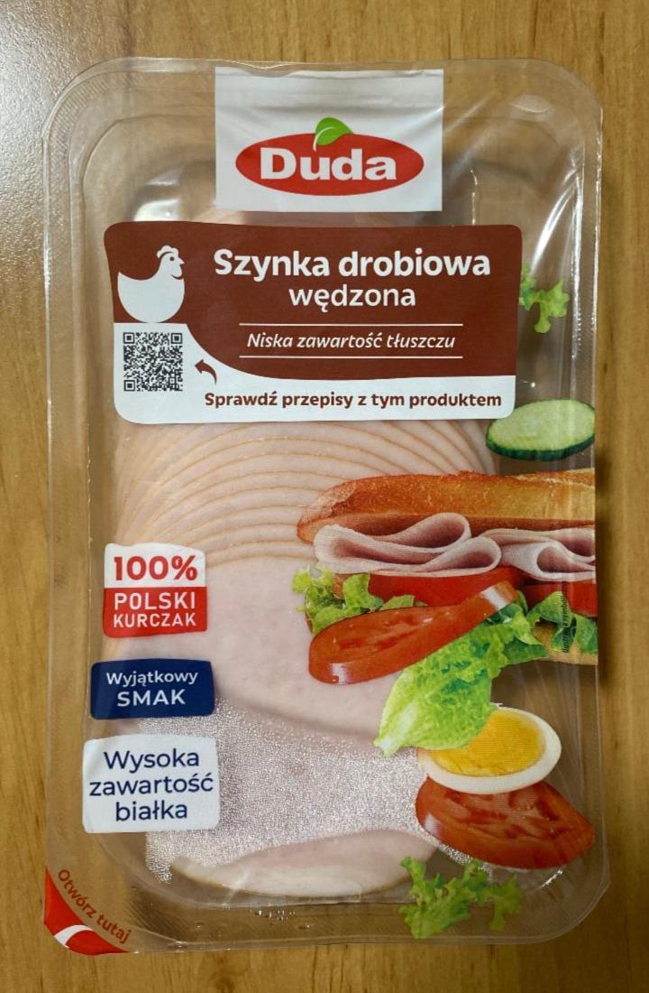 Zdjęcia - Szynka drobiowa wędzona 200 g Duda