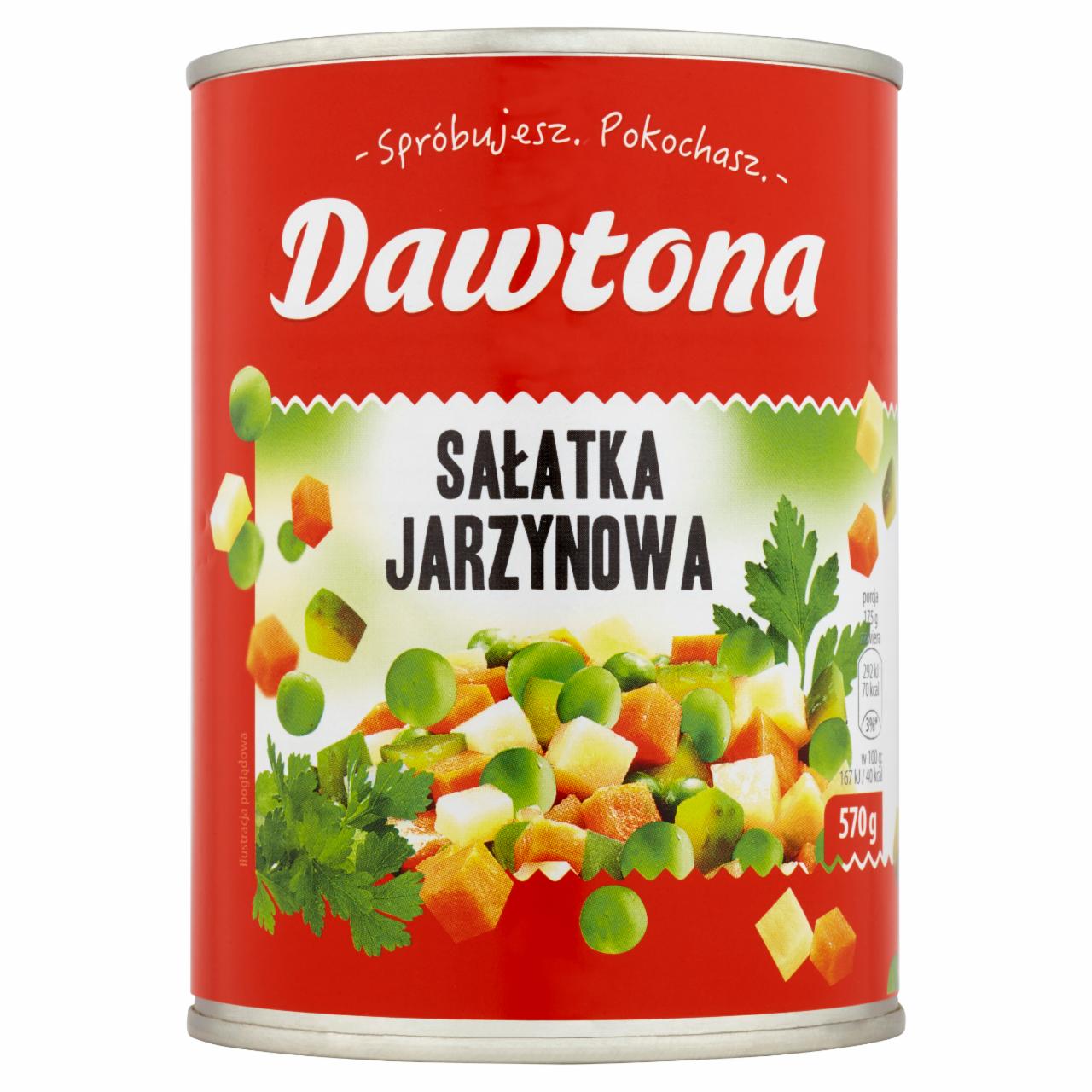 Zdjęcia - Dawtona Sałatka jarzynowa 570 g