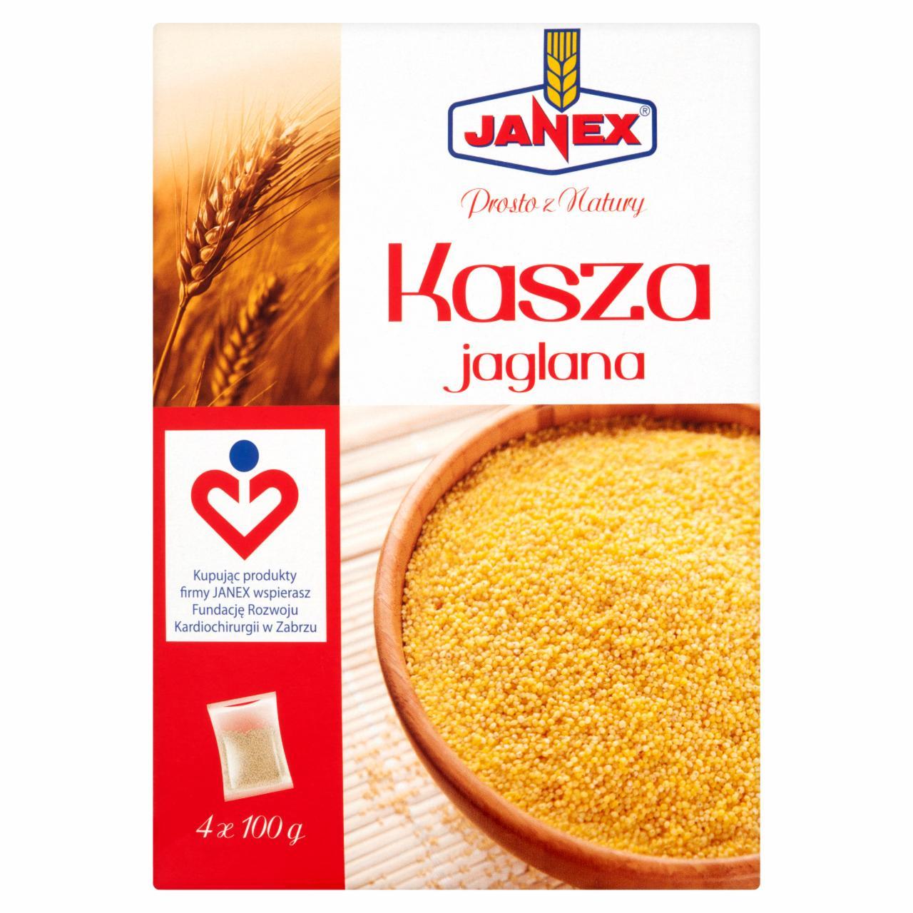 Zdjęcia - Janex Kasza jaglana 400 g (4 x 100 g)