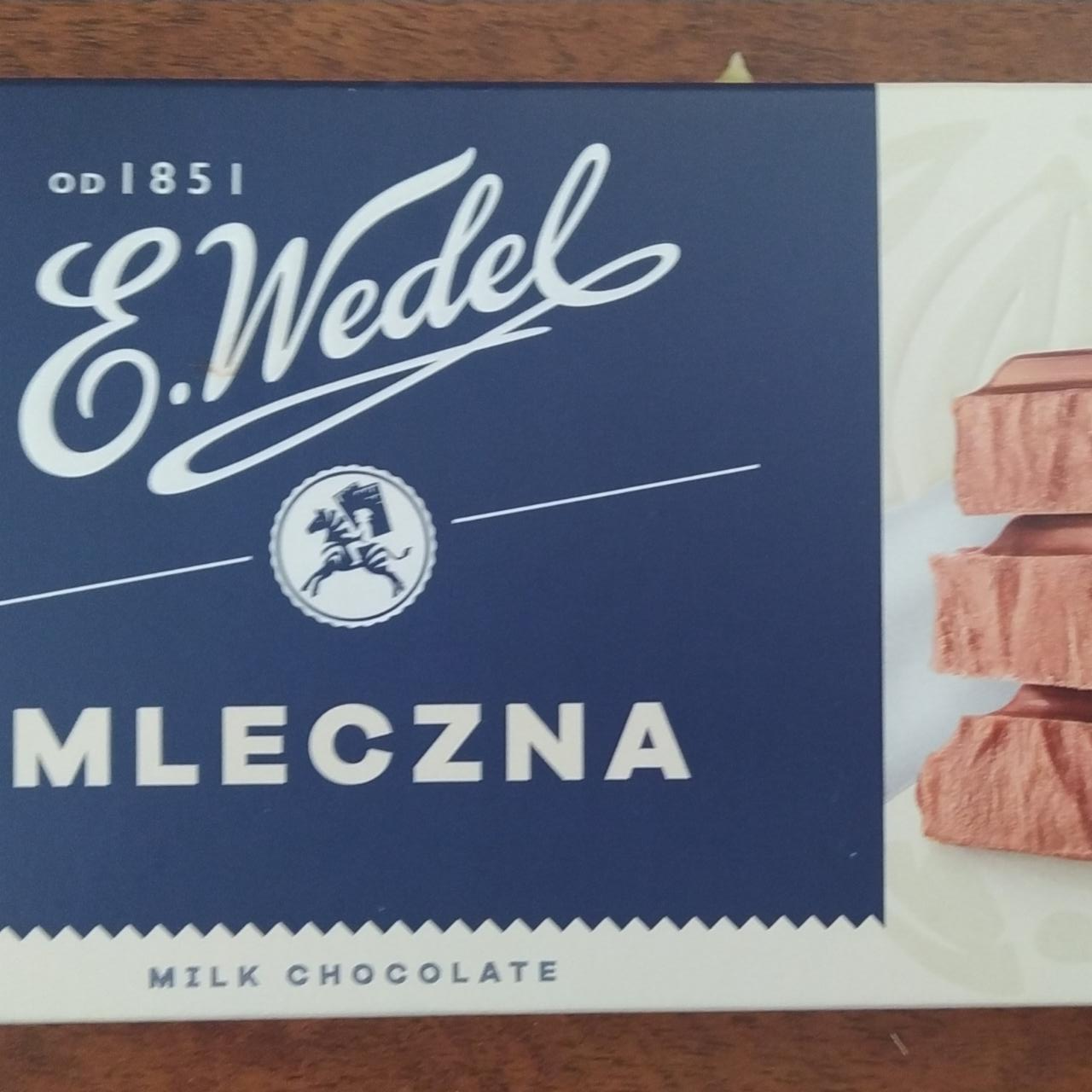 Zdjęcia - E. Wedel Premium Czekolada mleczna 220 g