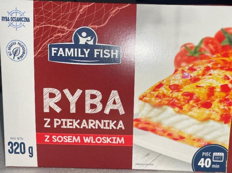 Zdjęcia - Ryba z Piekarnika z sosem włoskim Family Fish