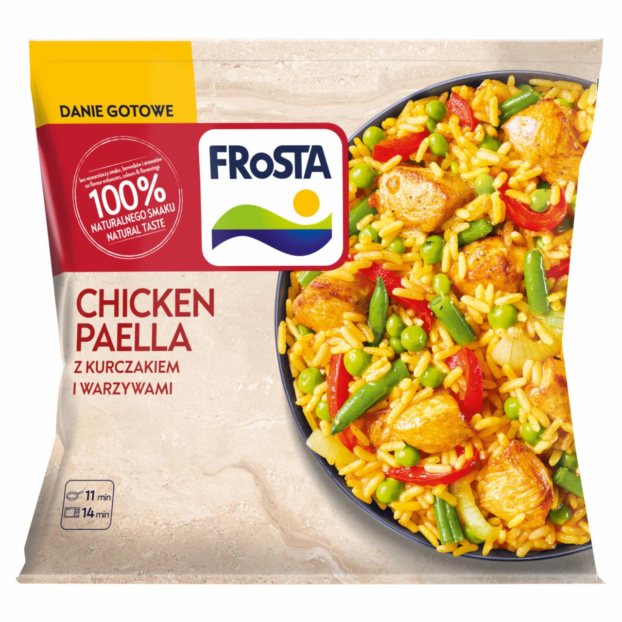 Zdjęcia - FRoSTA Chicken paella z kurczakiem i warzywami 450 g