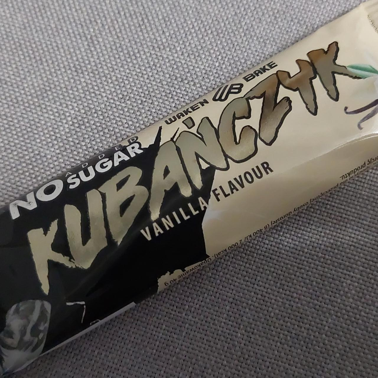 Zdjęcia - Baton Kubańczyk Vanilla Flavour