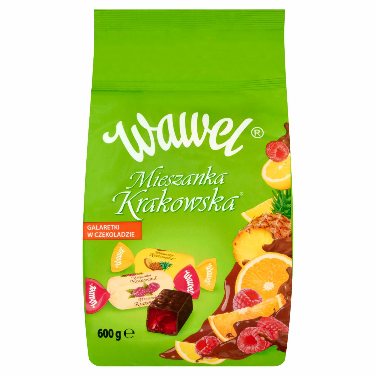 Zdjęcia - Wawel Mieszanka Krakowska Galaretki w czekoladzie 600 g