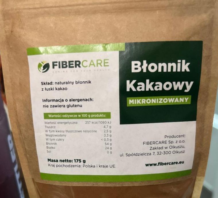 Zdjęcia - Błonnik Kakaowy FiberCare