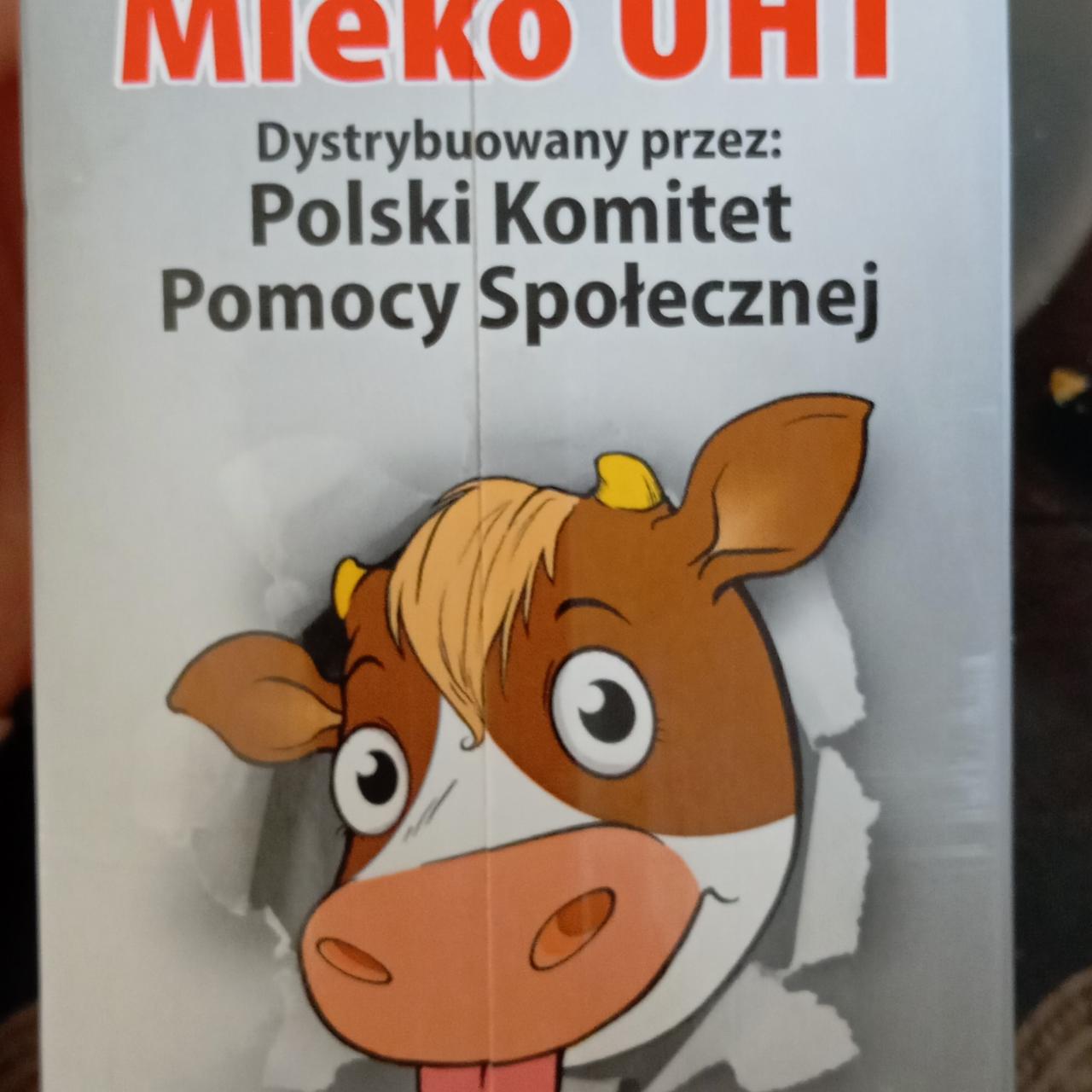 Zdjęcia - Mleko UHT dystrybuowany przez Polski Komitet Pomocy Społecznej Mlekpol