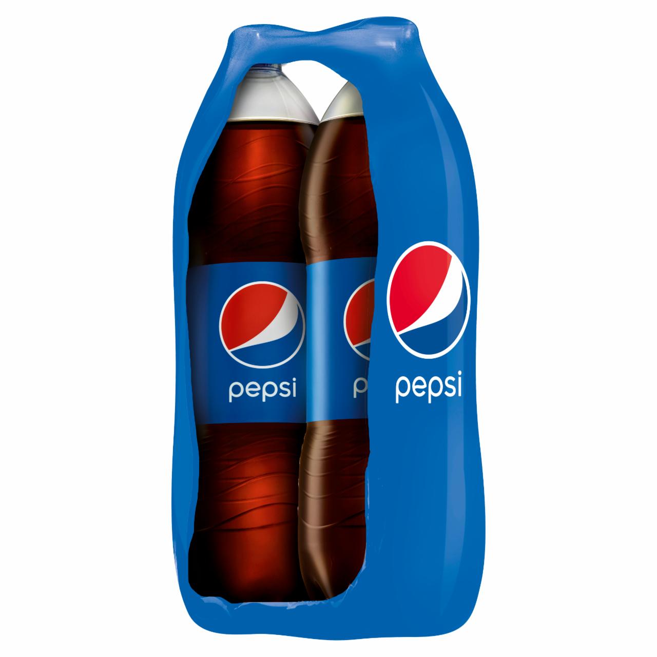 Zdjęcia - Pepsi Napój gazowany o smaku cola 4 l (2 x 2 l)