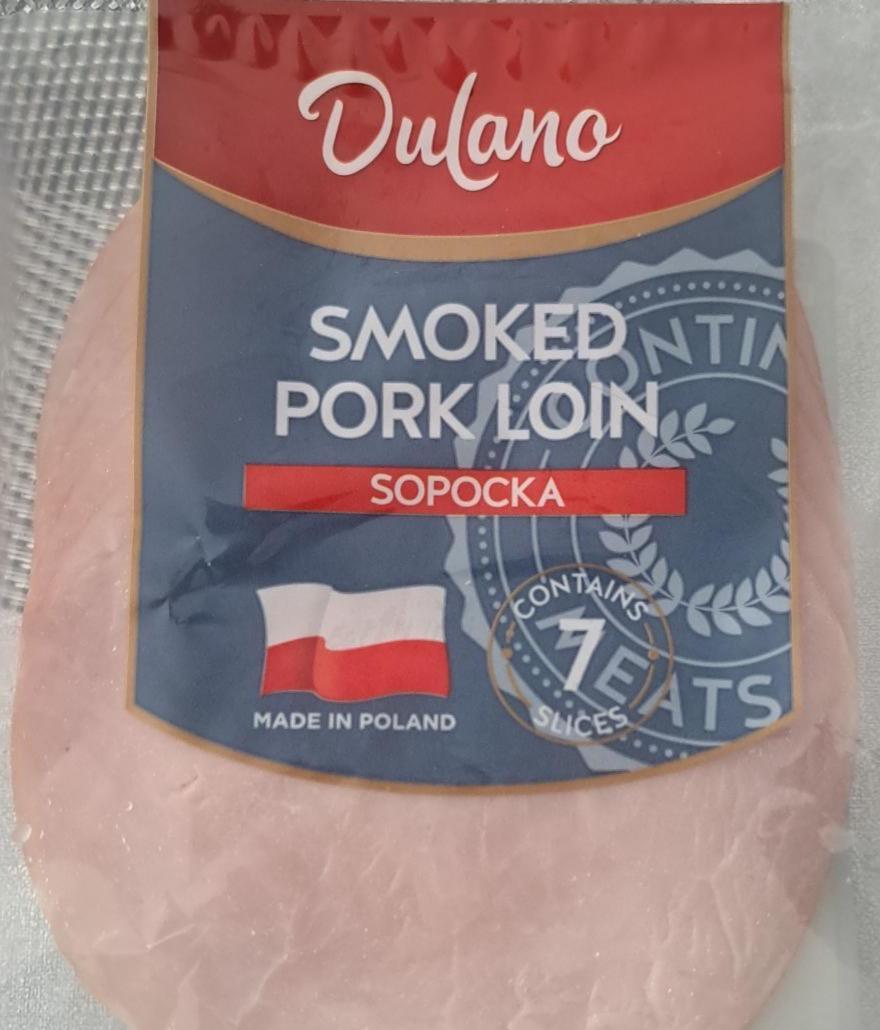 Zdjęcia - Smoked pork loin sopocka Dulano