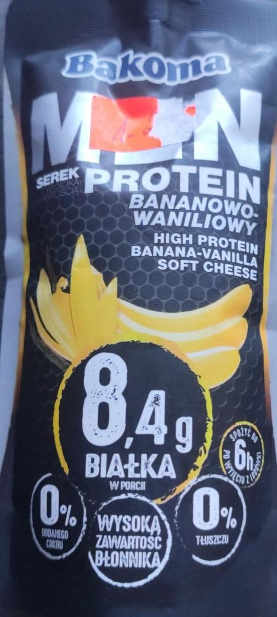 Zdjęcia - Bakoma men serekcprotein bananowo waniliowy