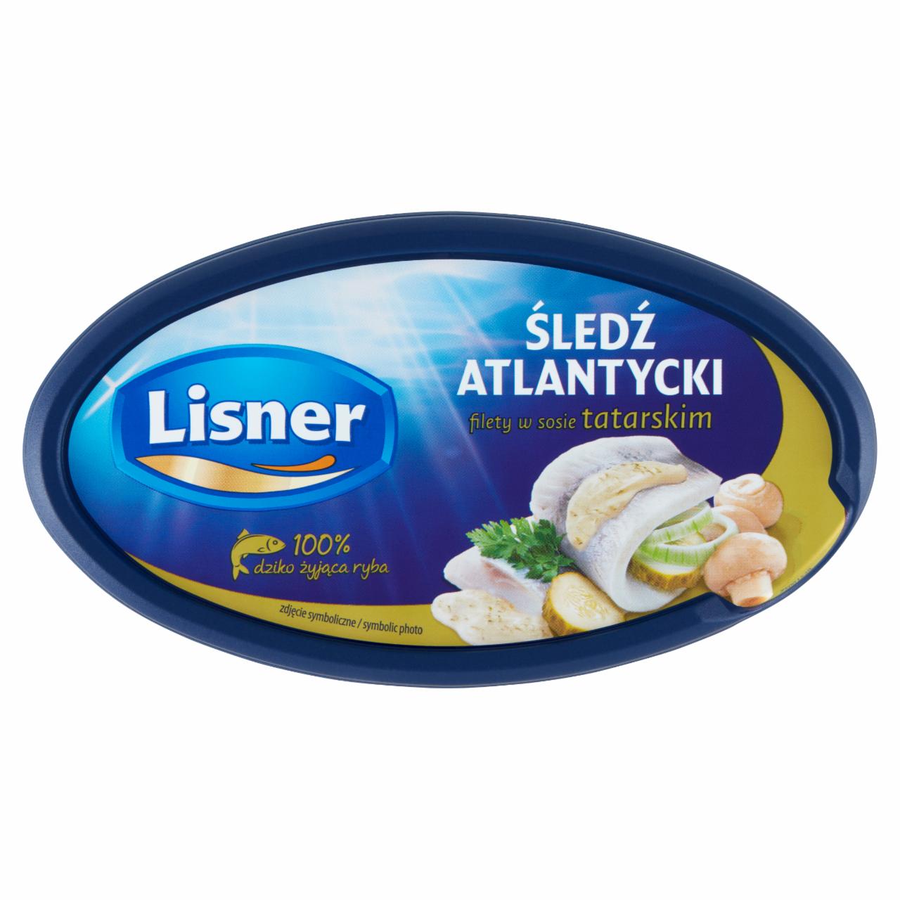 Zdjęcia - Lisner Śledź atlantycki w sosie tatarskim 280 g