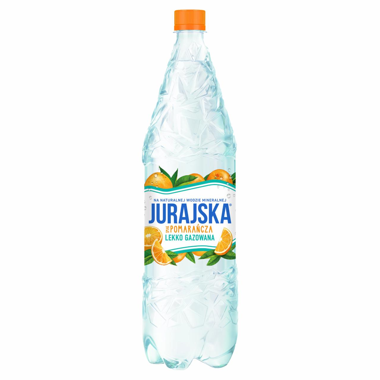 Zdjęcia - Jurajska Napój lekko gazowany smak pomarańcza 1,5 l