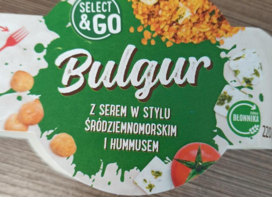 Zdjęcia - Bulgur z serem w stylu śródziemnomorskim i hummusem Select&Go