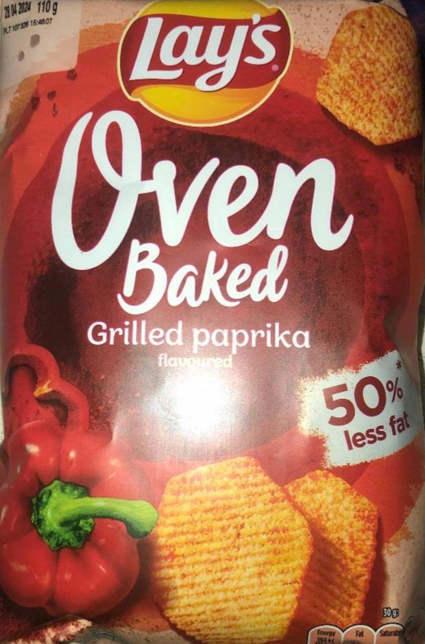 Zdjęcia - Oven Baked grilled vegetables Lay's