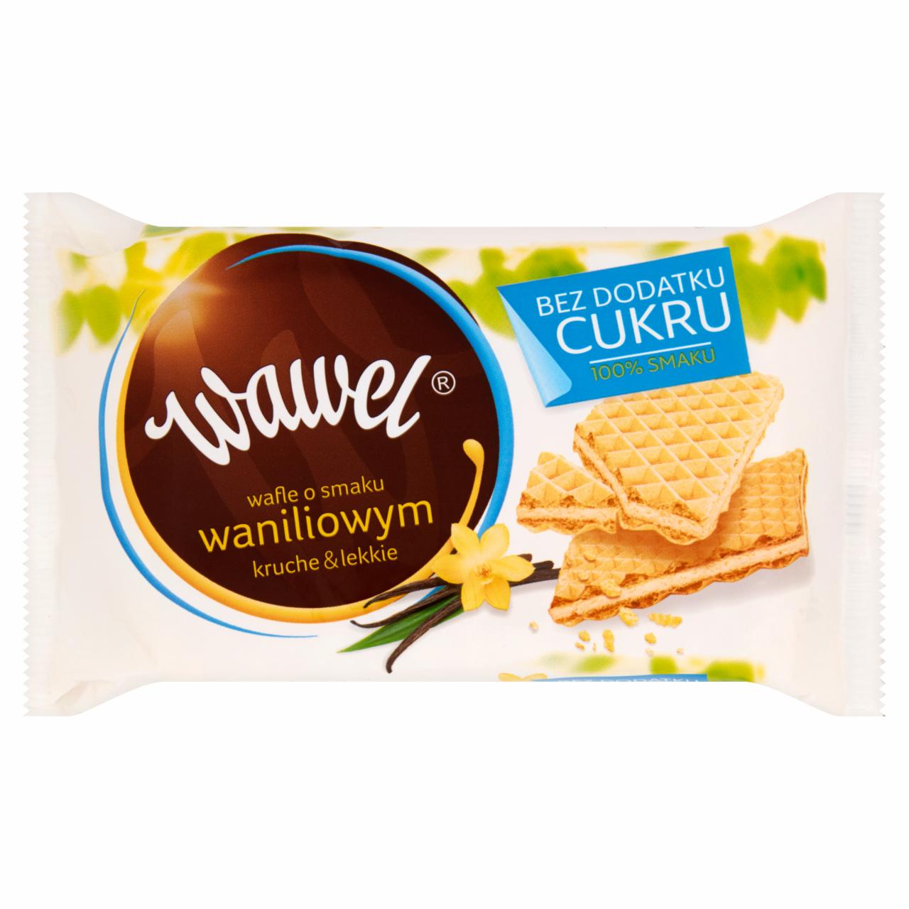 Zdjęcia - Wawel Wafle waniliowe bez dodatku cukru 110 g