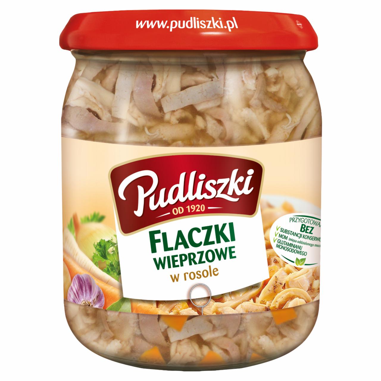 Zdjęcia - Flaczki wieprzowe w rosole Pudliszki