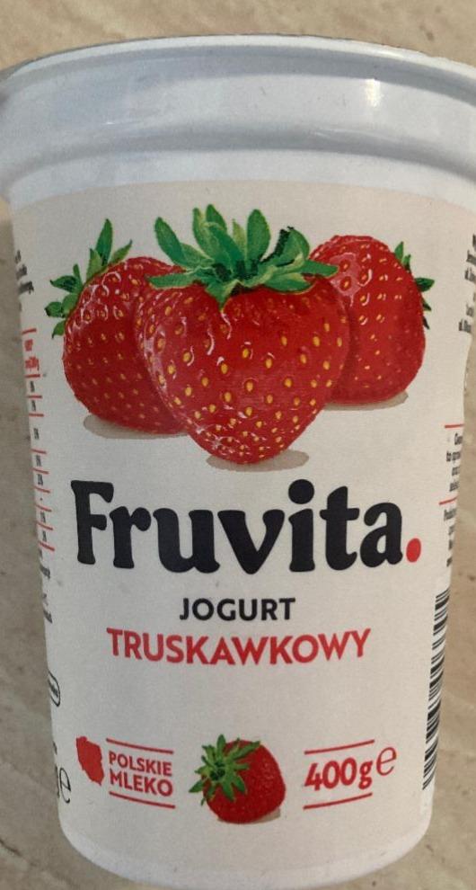 Zdjęcia - Jogurt truskawkowy FruVita