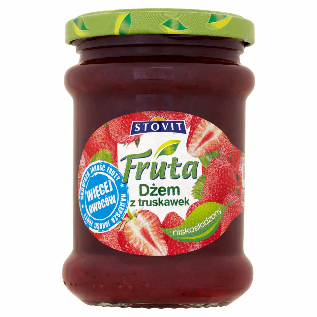 Zdjęcia - Stovit Fruta Dżem z truskawek niskosłodzony 270 g