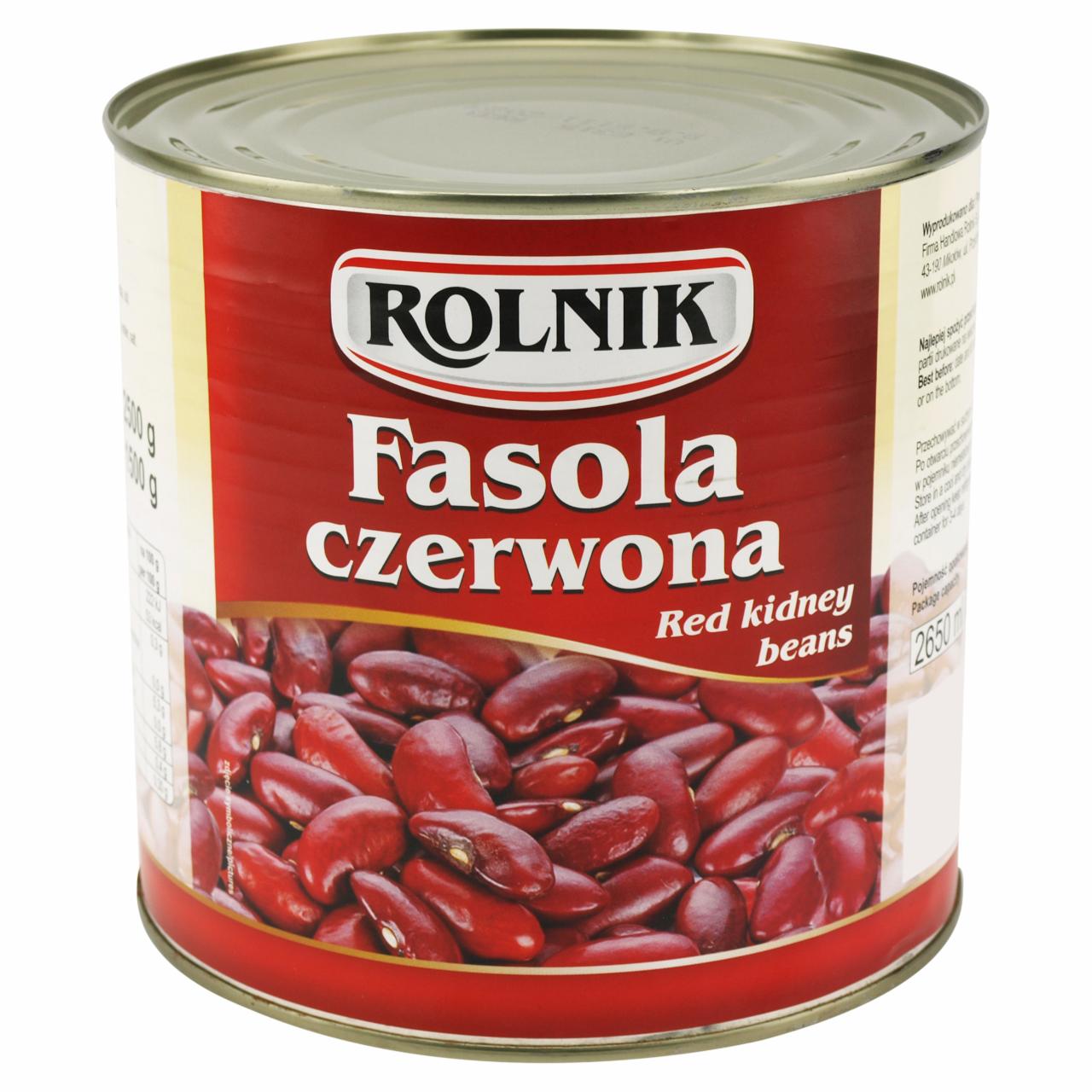 Zdjęcia - Rolnik Fasola czerwona 2500 g