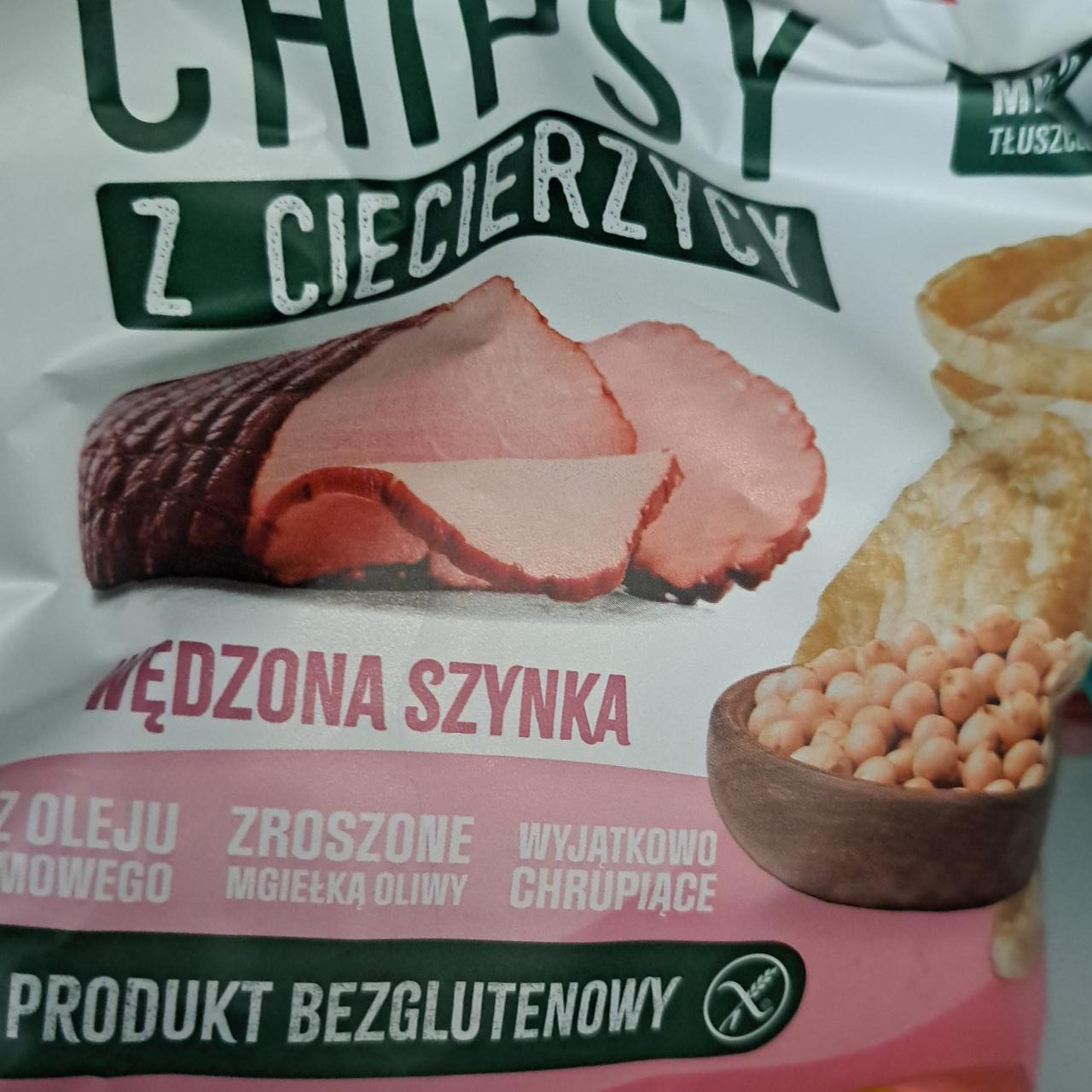 Zdjęcia - Chipsy z ciecierzycy wędzona szynka Sonko