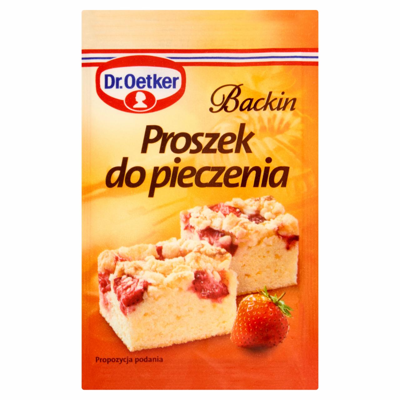 Zdjęcia - Dr. Oetker Backin Proszek do pieczenia 3 x 15 g